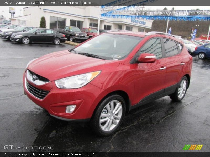 Front 3/4 View of 2012 Tucson Limited AWD