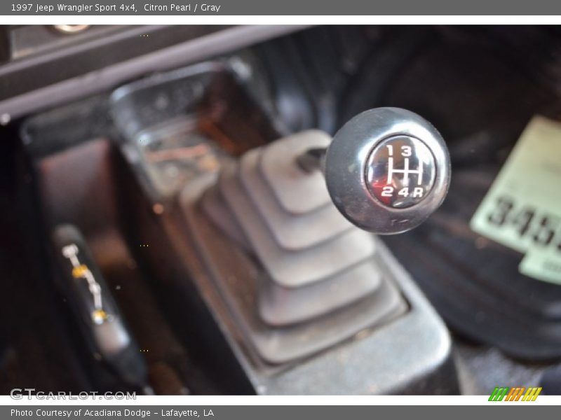  1997 Wrangler Sport 4x4 5 Speed Manual Shifter