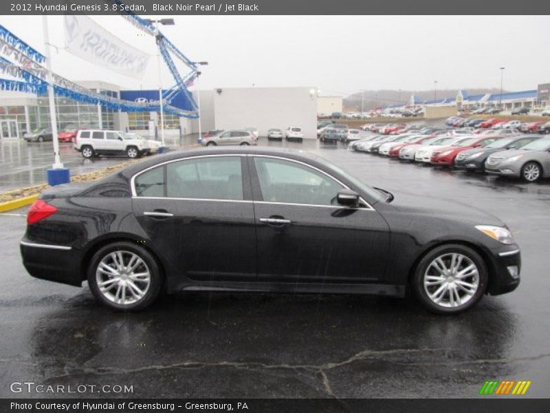  2012 Genesis 3.8 Sedan Black Noir Pearl