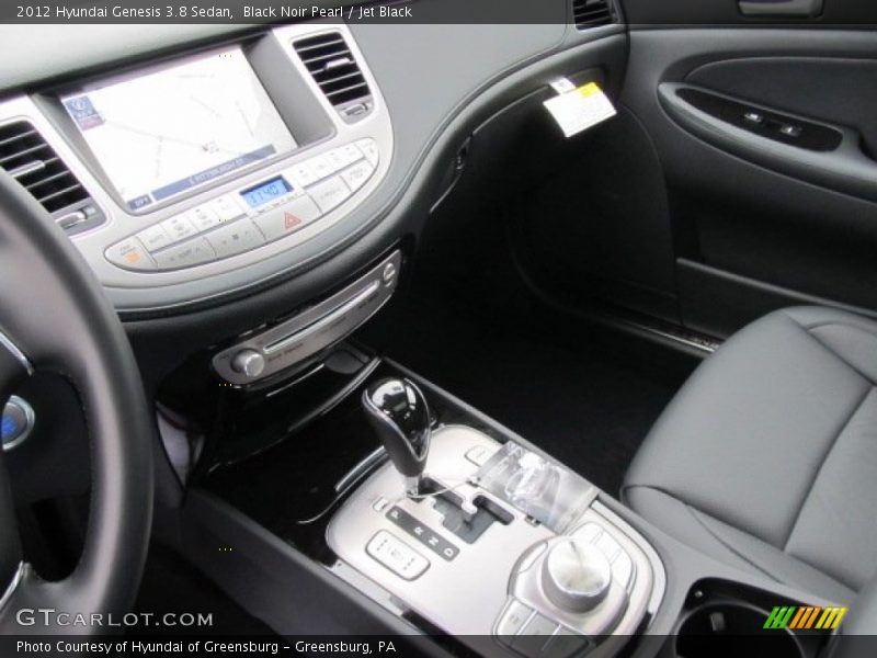 Black Noir Pearl / Jet Black 2012 Hyundai Genesis 3.8 Sedan