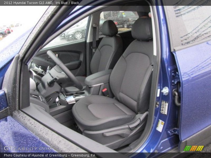  2012 Tucson GLS AWD Black Interior
