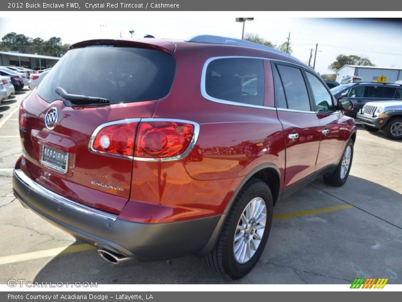 Crystal Red Tintcoat / Cashmere 2012 Buick Enclave FWD