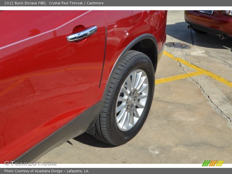 Crystal Red Tintcoat / Cashmere 2012 Buick Enclave FWD