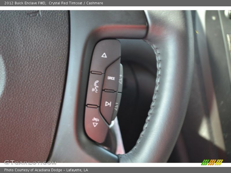 Crystal Red Tintcoat / Cashmere 2012 Buick Enclave FWD