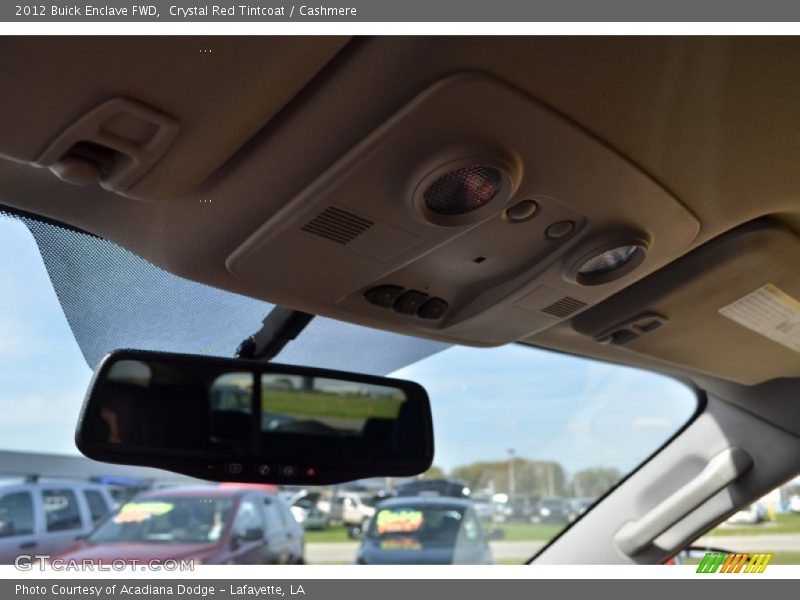 Crystal Red Tintcoat / Cashmere 2012 Buick Enclave FWD