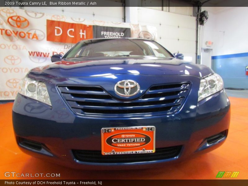Blue Ribbon Metallic / Ash 2009 Toyota Camry LE