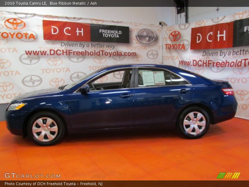 Blue Ribbon Metallic / Ash 2009 Toyota Camry LE