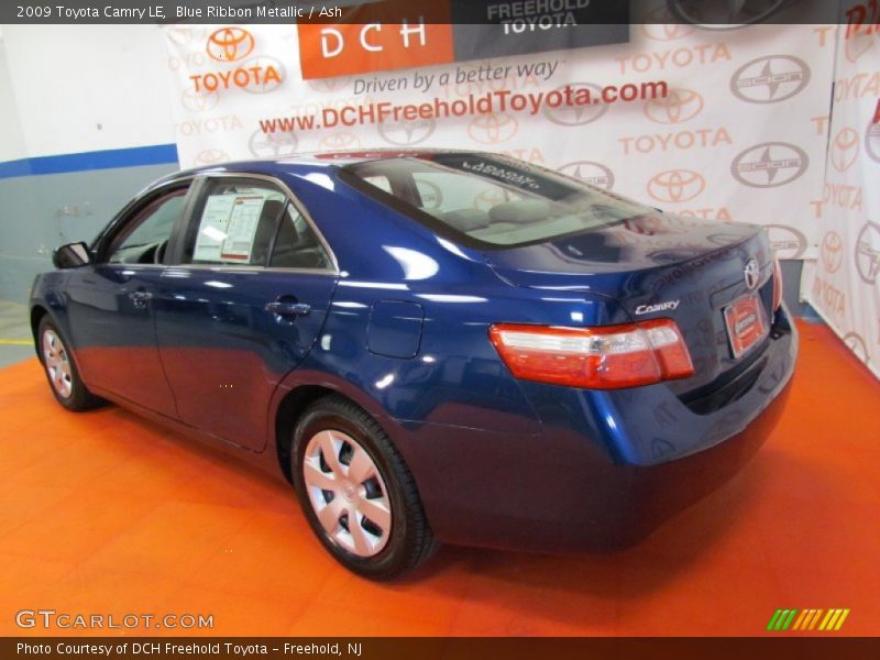Blue Ribbon Metallic / Ash 2009 Toyota Camry LE
