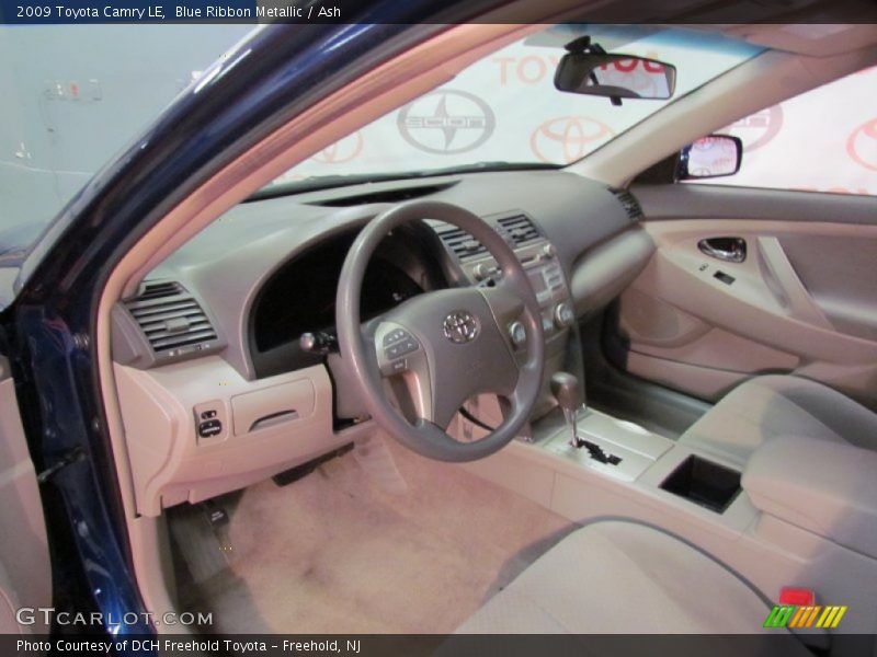 Blue Ribbon Metallic / Ash 2009 Toyota Camry LE