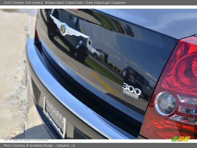Brilliant Black Crystal Pearl / Dark Khaki/Light Graystone 2010 Chrysler 300 Limited