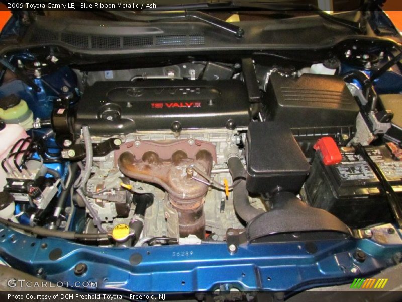 Blue Ribbon Metallic / Ash 2009 Toyota Camry LE