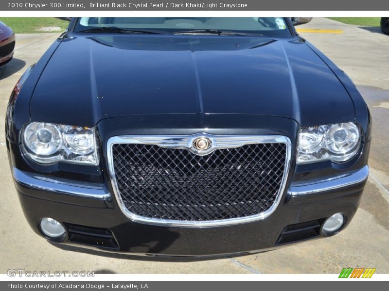 Brilliant Black Crystal Pearl / Dark Khaki/Light Graystone 2010 Chrysler 300 Limited