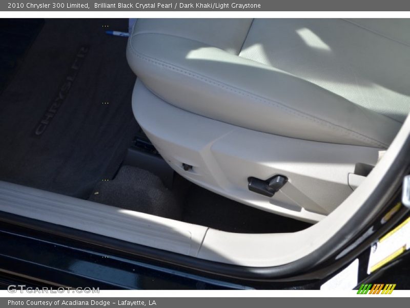 Brilliant Black Crystal Pearl / Dark Khaki/Light Graystone 2010 Chrysler 300 Limited
