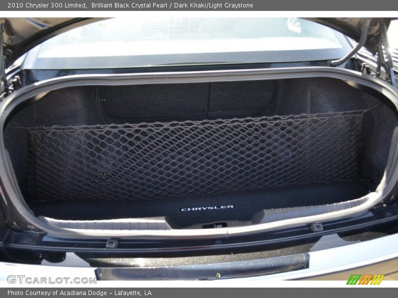 Brilliant Black Crystal Pearl / Dark Khaki/Light Graystone 2010 Chrysler 300 Limited