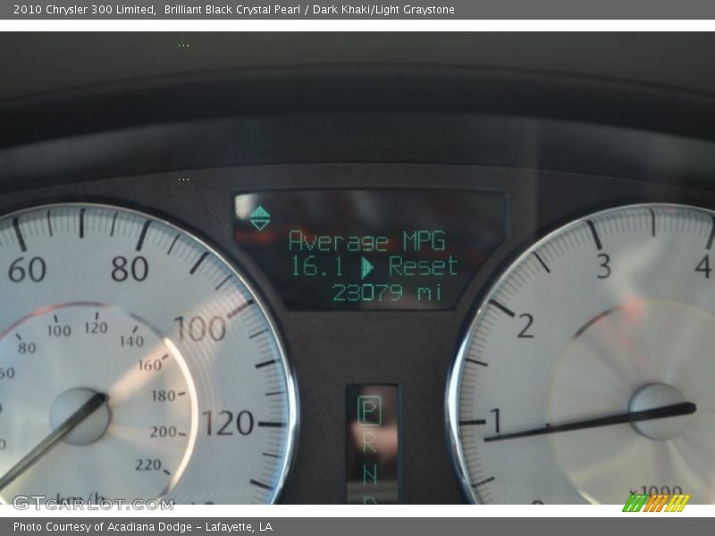 Brilliant Black Crystal Pearl / Dark Khaki/Light Graystone 2010 Chrysler 300 Limited