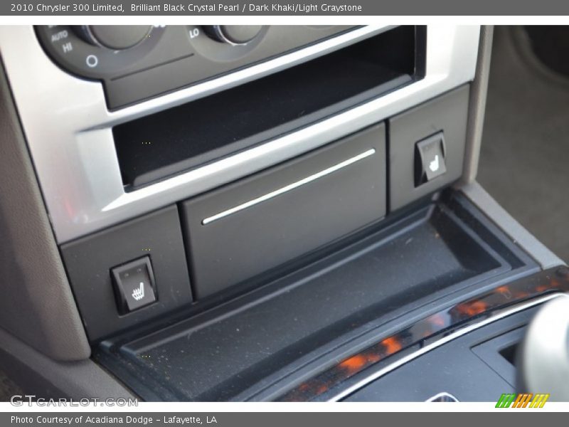 Brilliant Black Crystal Pearl / Dark Khaki/Light Graystone 2010 Chrysler 300 Limited