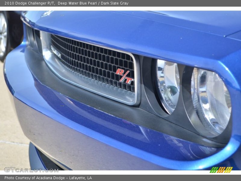 Deep Water Blue Pearl / Dark Slate Gray 2010 Dodge Challenger R/T