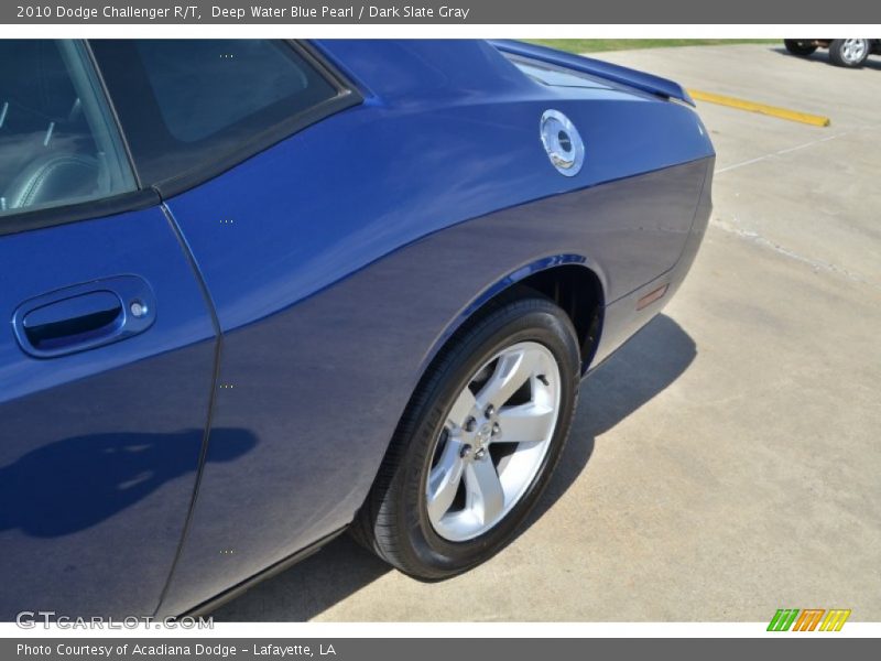 Deep Water Blue Pearl / Dark Slate Gray 2010 Dodge Challenger R/T