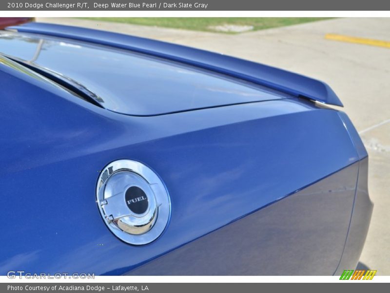 Deep Water Blue Pearl / Dark Slate Gray 2010 Dodge Challenger R/T