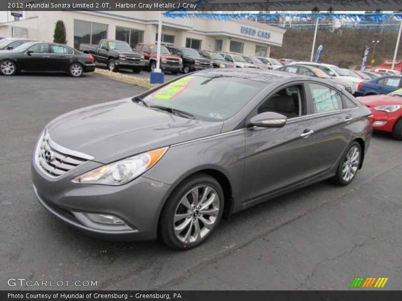 Front 3/4 View of 2012 Sonata Limited 2.0T