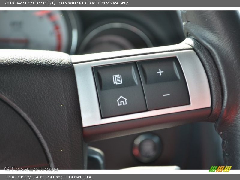 Deep Water Blue Pearl / Dark Slate Gray 2010 Dodge Challenger R/T