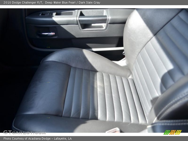 Deep Water Blue Pearl / Dark Slate Gray 2010 Dodge Challenger R/T