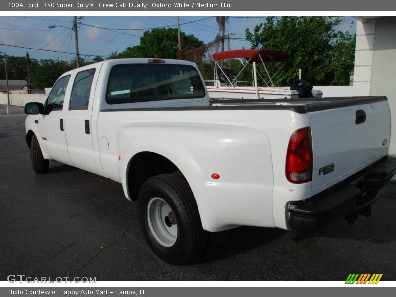 Oxford White / Medium Flint 2004 Ford F350 Super Duty XL Crew Cab Dually