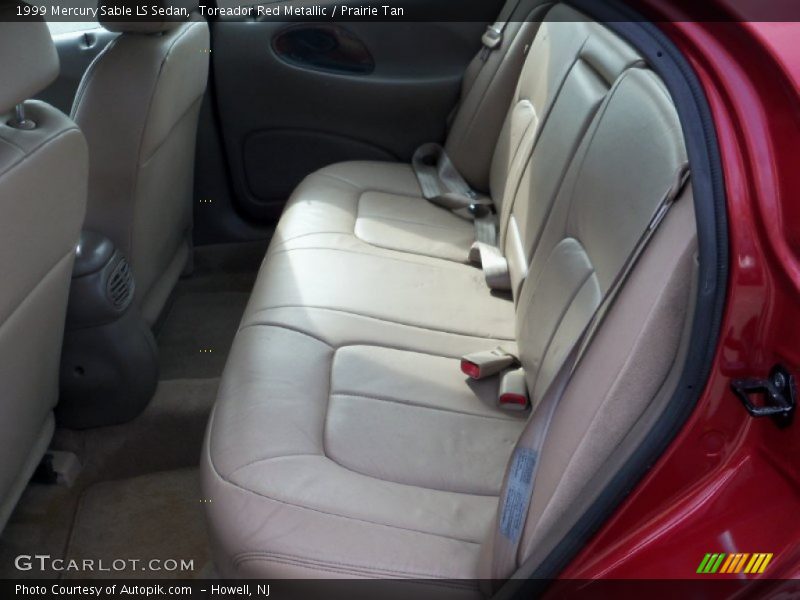 Toreador Red Metallic / Prairie Tan 1999 Mercury Sable LS Sedan