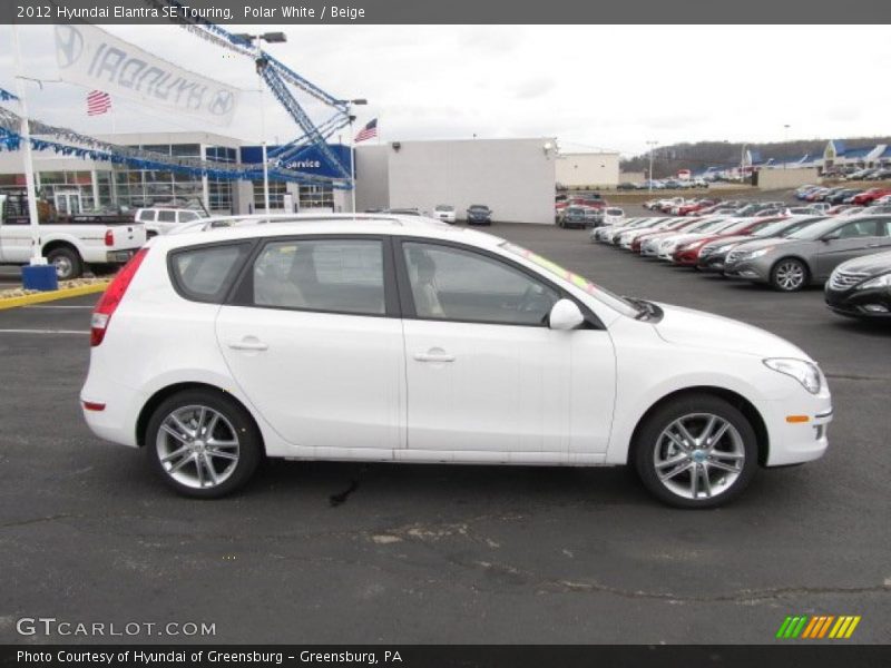  2012 Elantra SE Touring Polar White