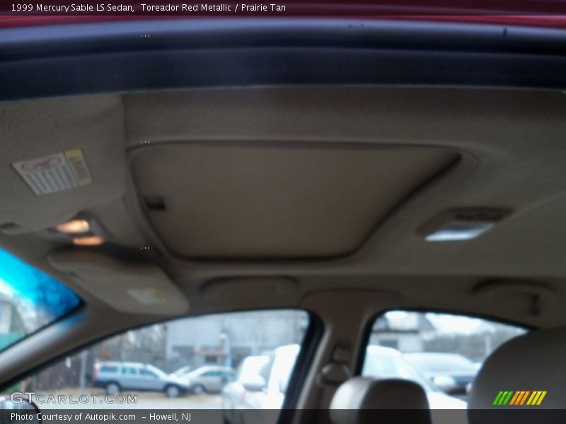 Toreador Red Metallic / Prairie Tan 1999 Mercury Sable LS Sedan