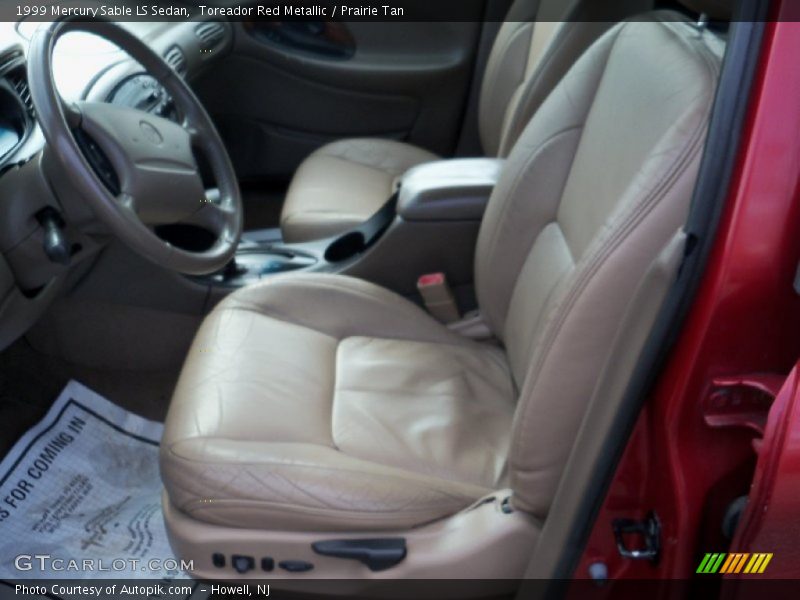 Toreador Red Metallic / Prairie Tan 1999 Mercury Sable LS Sedan