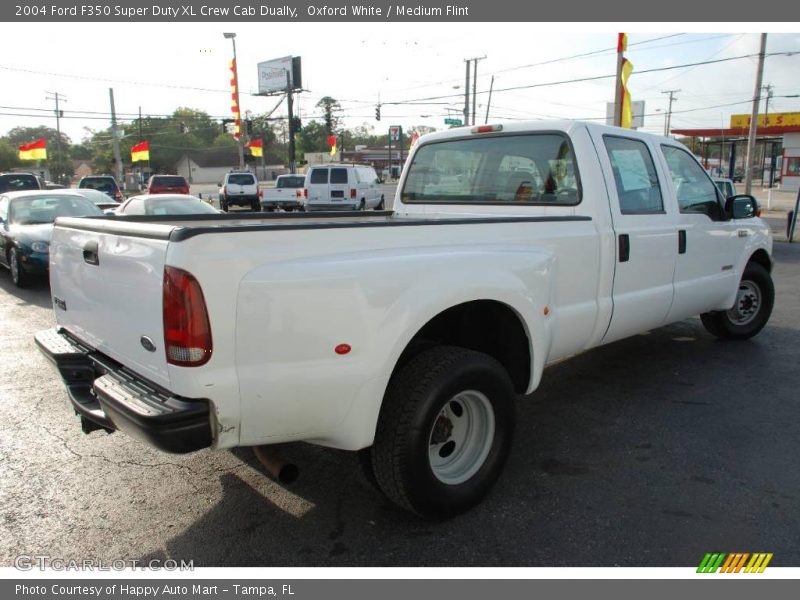 Oxford White / Medium Flint 2004 Ford F350 Super Duty XL Crew Cab Dually