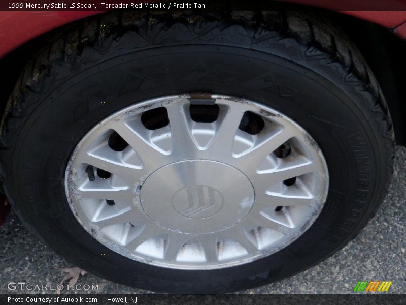 Toreador Red Metallic / Prairie Tan 1999 Mercury Sable LS Sedan