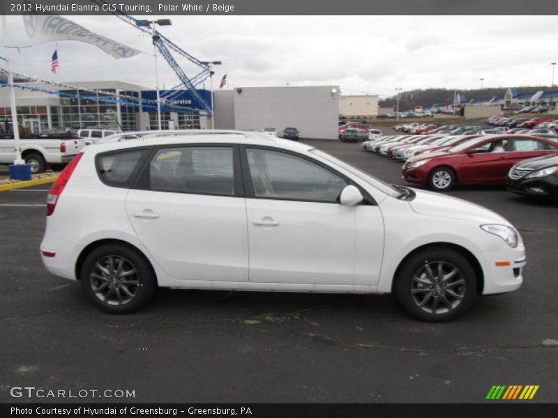  2012 Elantra GLS Touring Polar White