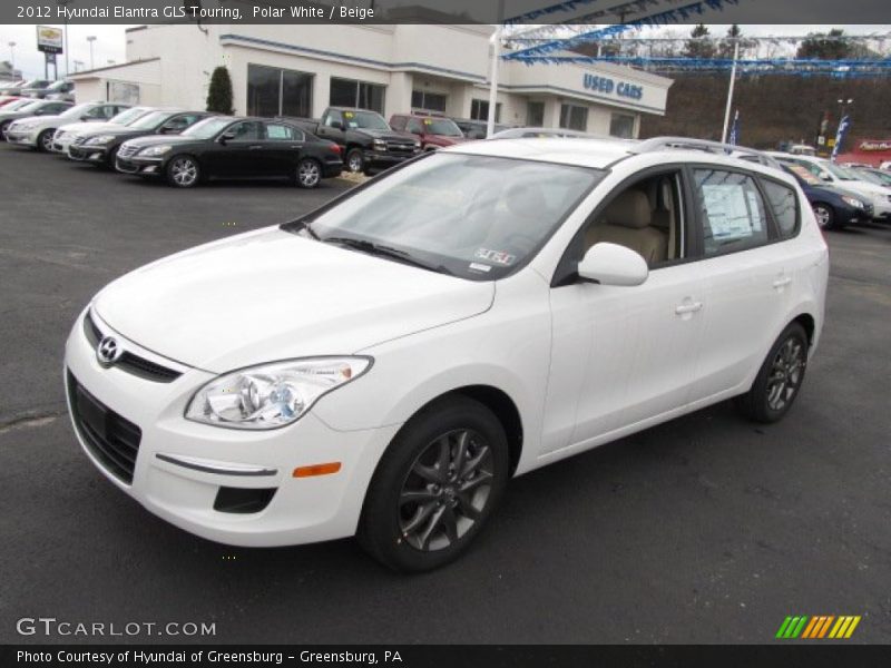 Front 3/4 View of 2012 Elantra GLS Touring