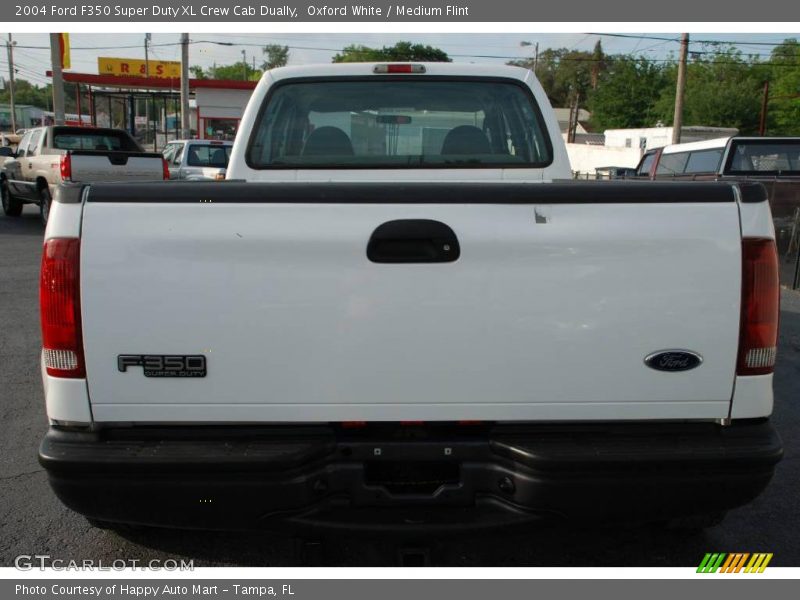 Oxford White / Medium Flint 2004 Ford F350 Super Duty XL Crew Cab Dually