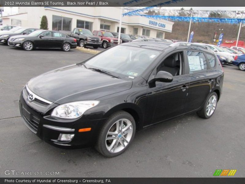 Black Noir Pearl / Black 2012 Hyundai Elantra SE Touring