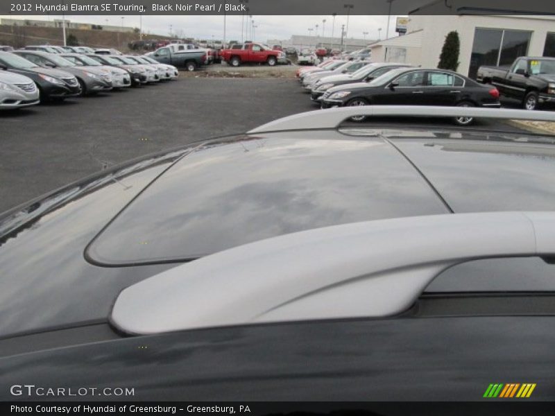 Black Noir Pearl / Black 2012 Hyundai Elantra SE Touring