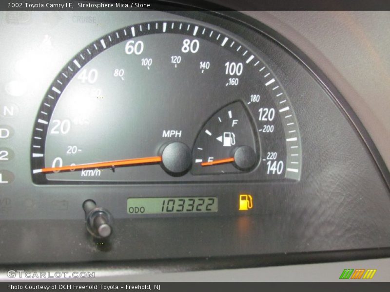 Stratosphere Mica / Stone 2002 Toyota Camry LE