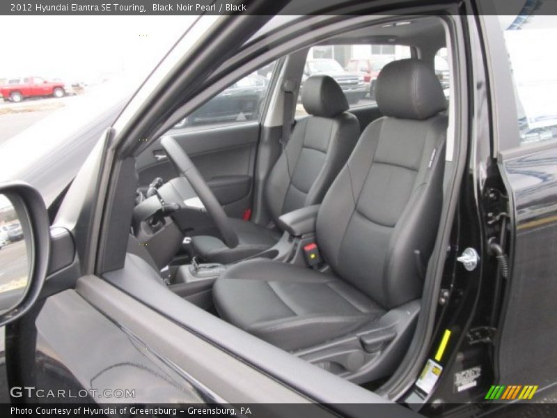 Black Noir Pearl / Black 2012 Hyundai Elantra SE Touring