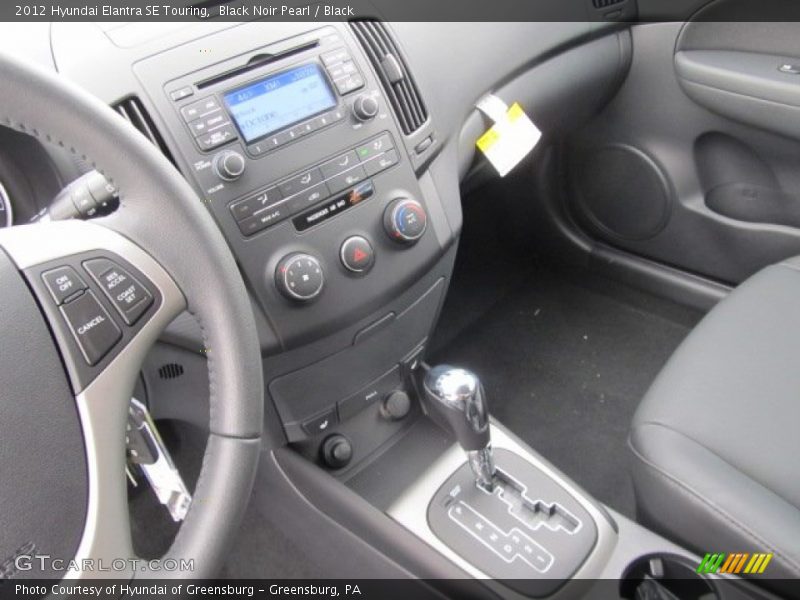 Black Noir Pearl / Black 2012 Hyundai Elantra SE Touring