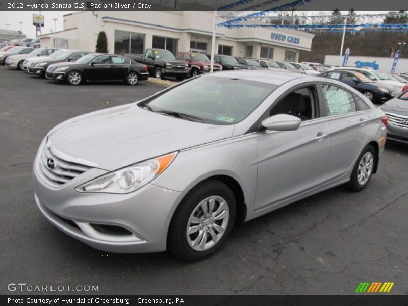 Front 3/4 View of 2012 Sonata GLS