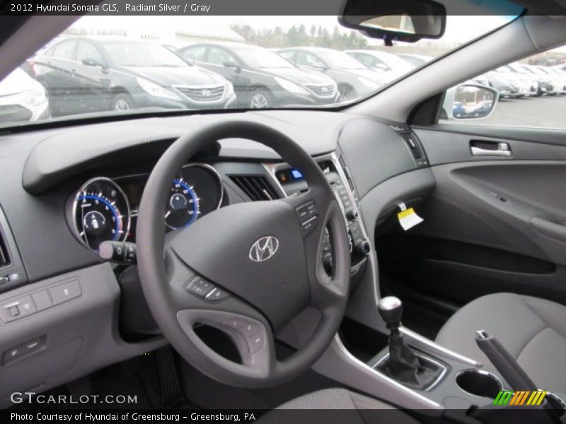  2012 Sonata GLS Gray Interior