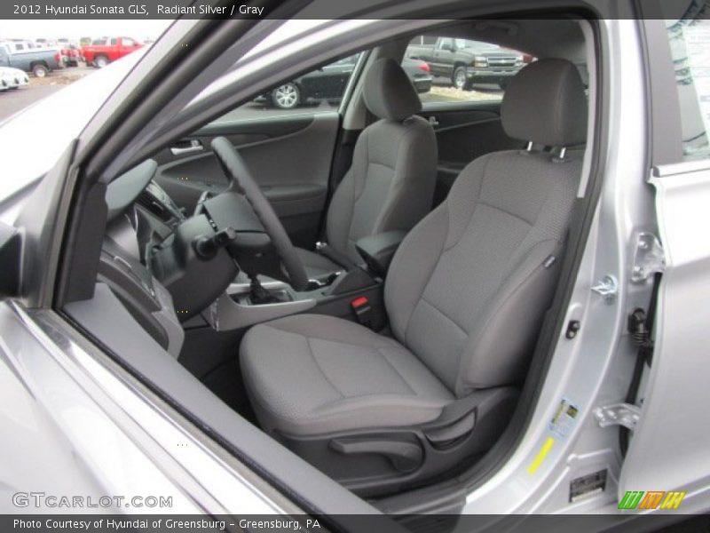  2012 Sonata GLS Gray Interior