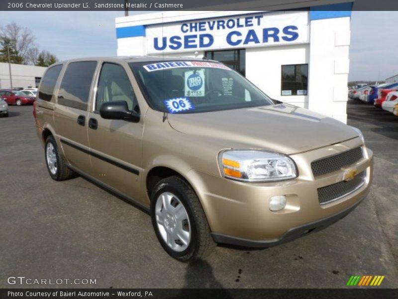 Sandstone Metallic / Cashmere 2006 Chevrolet Uplander LS