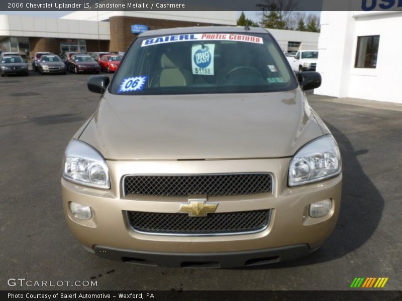 Sandstone Metallic / Cashmere 2006 Chevrolet Uplander LS