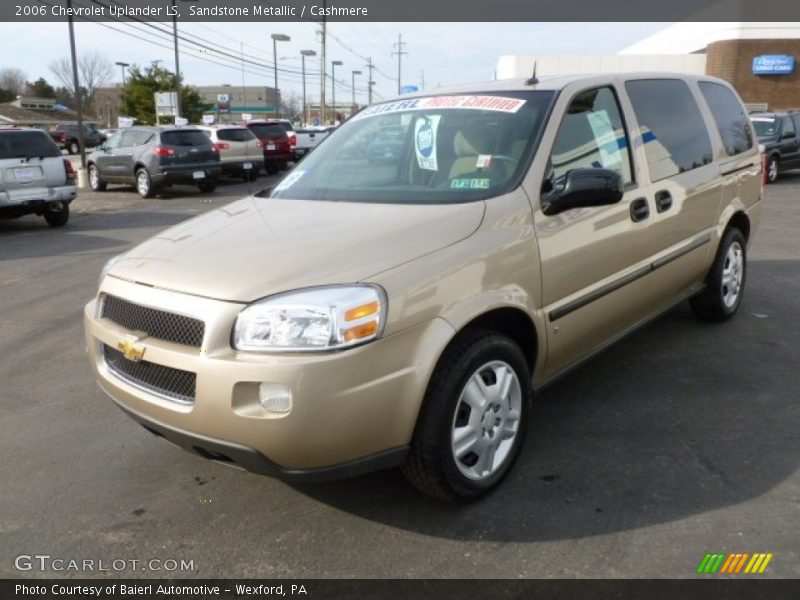 Sandstone Metallic / Cashmere 2006 Chevrolet Uplander LS