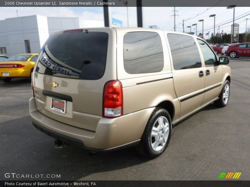 Sandstone Metallic / Cashmere 2006 Chevrolet Uplander LS