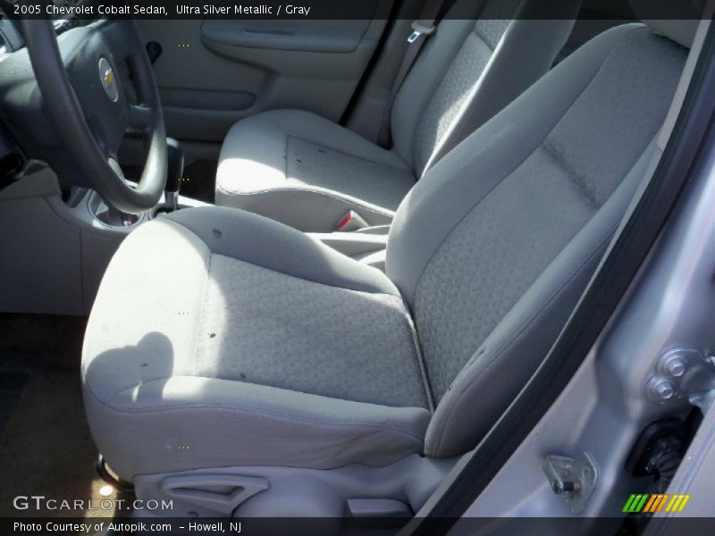 Ultra Silver Metallic / Gray 2005 Chevrolet Cobalt Sedan