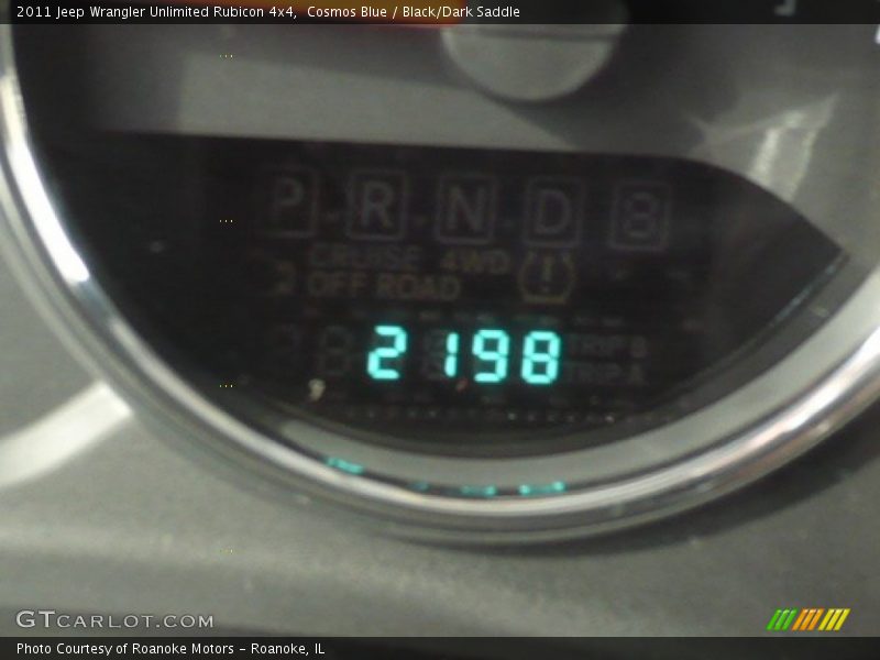 Cosmos Blue / Black/Dark Saddle 2011 Jeep Wrangler Unlimited Rubicon 4x4
